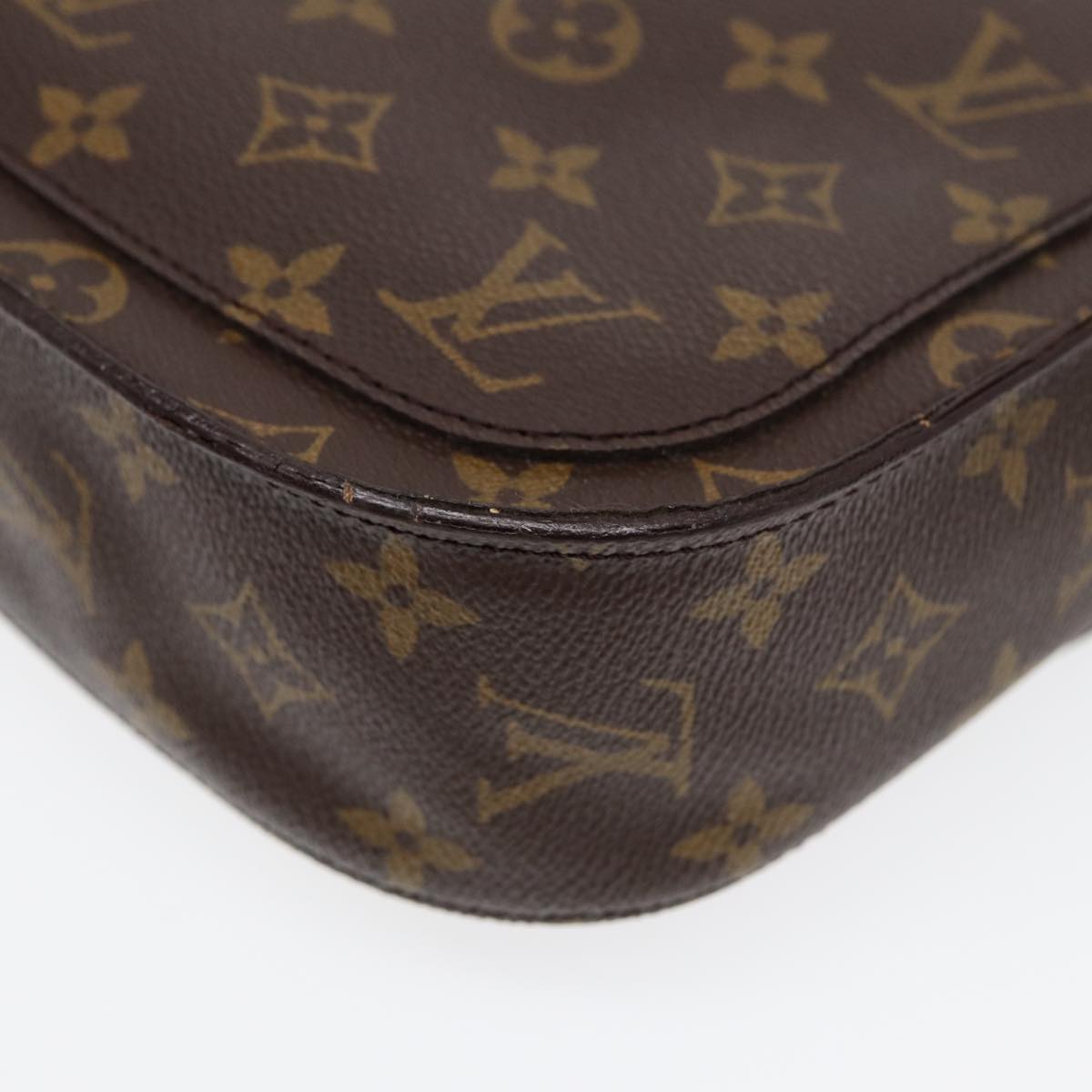 LOUIS VUITTON Monogram Saint Cloud GM Shoulder Bag M51242 LV Auth ep5046