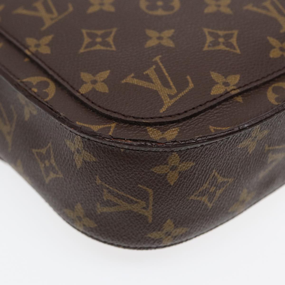 LOUIS VUITTON Monogram Saint Cloud GM Shoulder Bag M51242 LV Auth ep5046