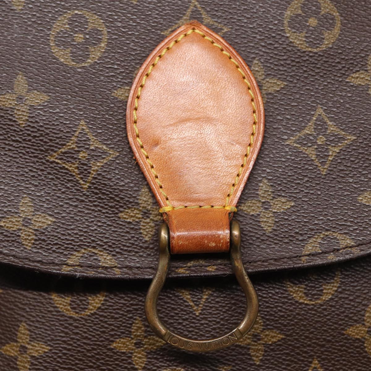 LOUIS VUITTON Monogram Saint Cloud GM Shoulder Bag M51242 LV Auth ep5046