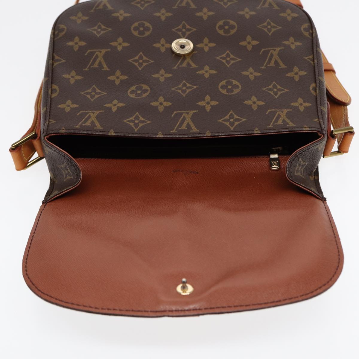 LOUIS VUITTON Monogram Saint Cloud GM Shoulder Bag M51242 LV Auth ep5046