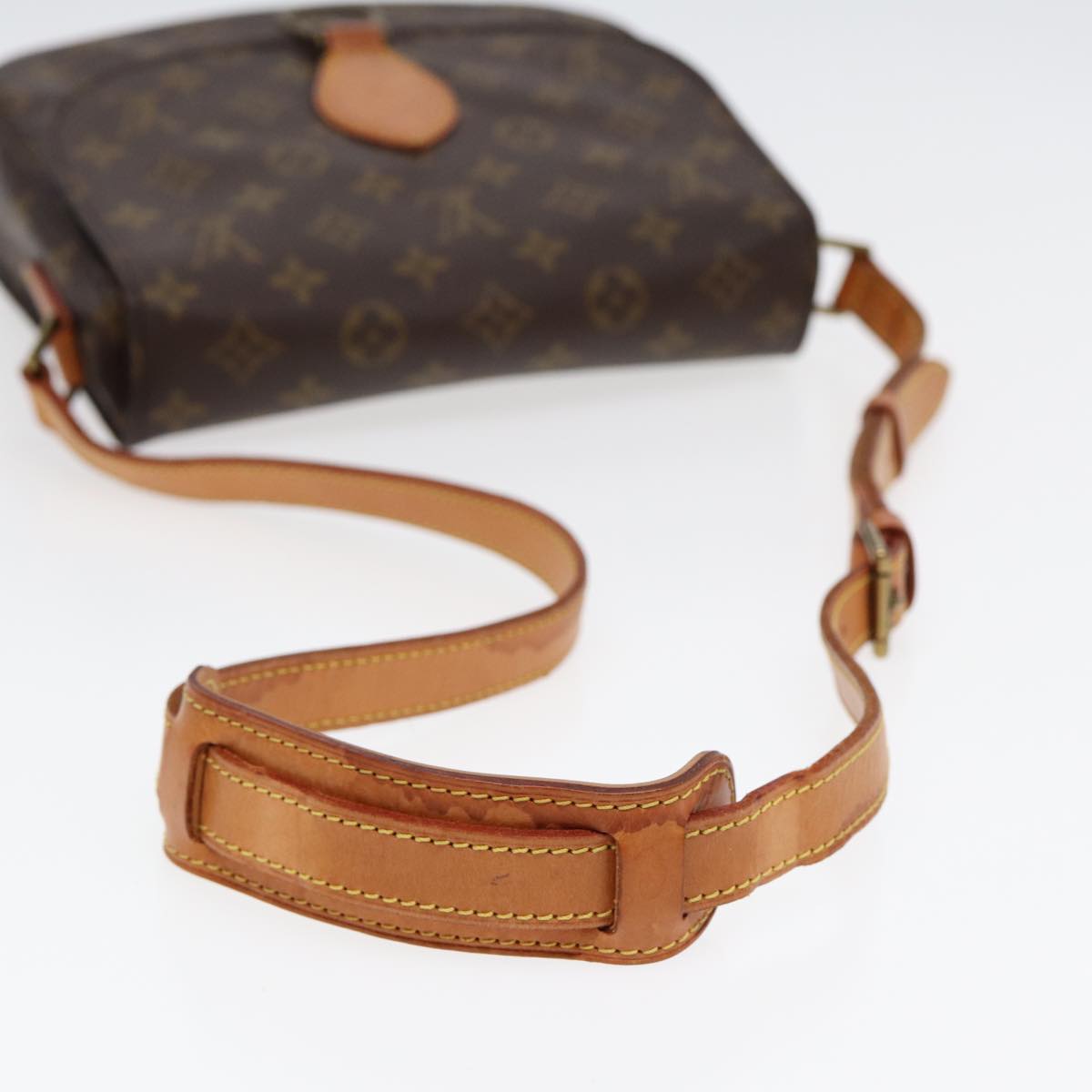 LOUIS VUITTON Monogram Saint Cloud GM Shoulder Bag M51242 LV Auth ep5046