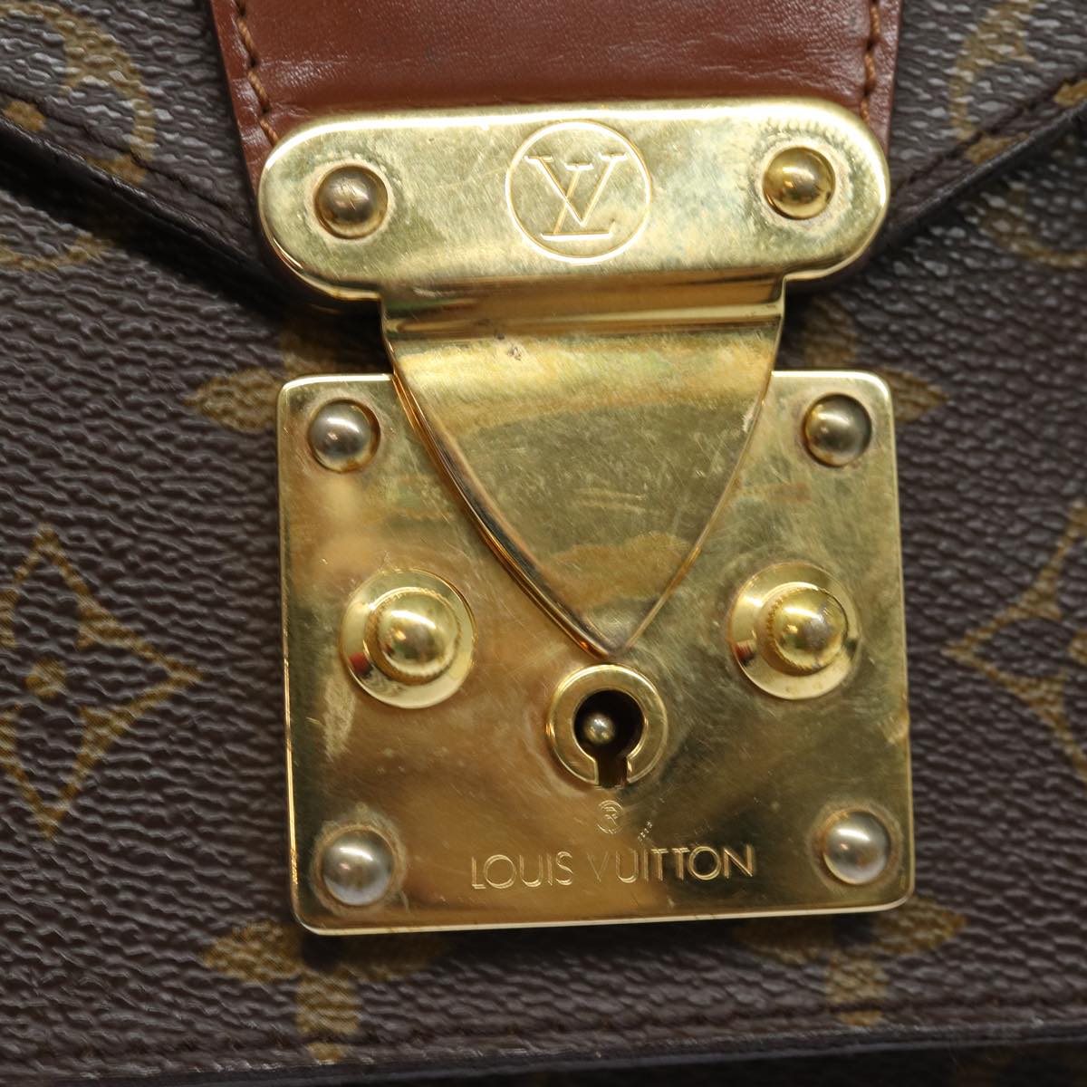 LOUIS VUITTON Monogram Monceau 26 Shoulder Bag M51187 LV Auth ep5047