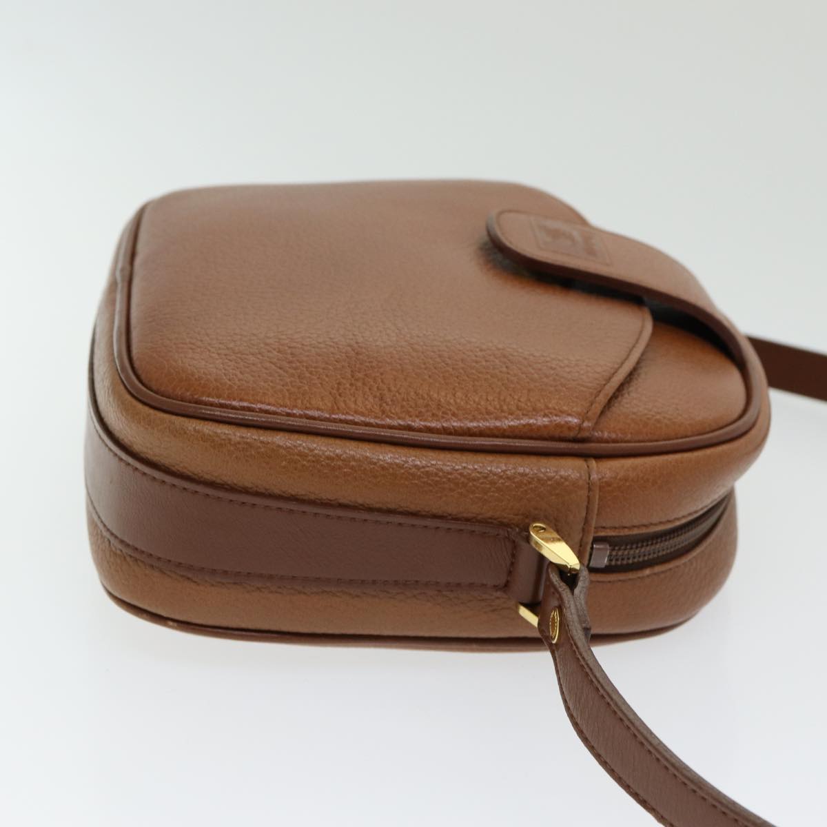 Burberrys Shoulder Bag Leather Brown Auth ep5049