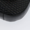 BALLY Shoulder Bag Leather Black Auth ep5054-14