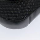 BALLY Shoulder Bag Leather Black Auth ep5054-15