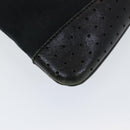 GUCCI GG Canvas Shoulder Bag Black 145857 Auth ep5062-15