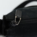 GUCCI GG Canvas Shoulder Bag Black 145857 Auth ep5062-10