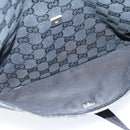 GUCCI GG Canvas Shoulder Bag Black 145857 Auth ep5062-21