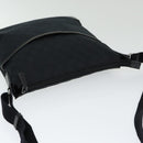 GUCCI GG Canvas Shoulder Bag Black 145857 Auth ep5062-6