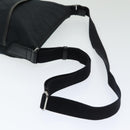 GUCCI GG Canvas Shoulder Bag Black 145857 Auth ep5062-8