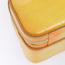 LOUIS VUITTON Monogram Vernis Marley Backpack Yellow M91040 LV Auth ep5066-15