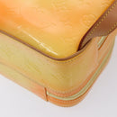 LOUIS VUITTON Monogram Vernis Marley Backpack Yellow M91040 LV Auth ep5066-16
