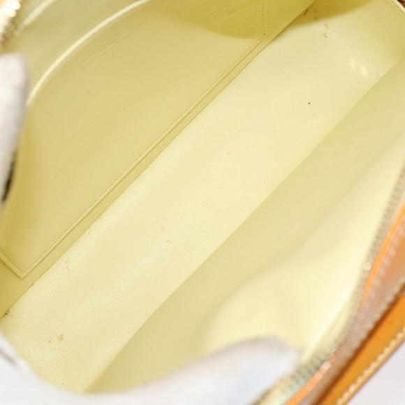 LOUIS VUITTON Monogram Vernis Marley Backpack Yellow M91040 LV Auth ep5066