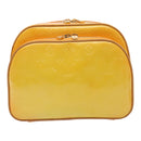 LOUIS VUITTON Monogram Vernis Marley Backpack Yellow M91040 LV Auth ep5066-13