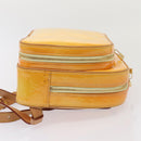 LOUIS VUITTON Monogram Vernis Marley Backpack Yellow M91040 LV Auth ep5066-3