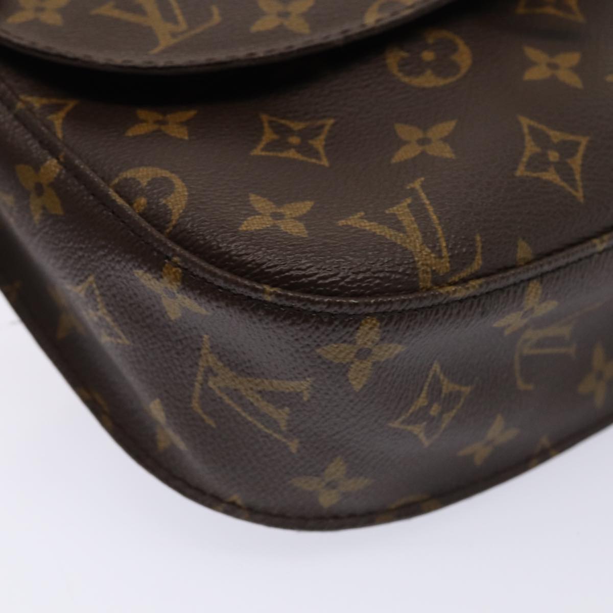 LOUIS VUITTON Monogram Saint Cloud GM Shoulder Bag M51242 LV Auth ep5070