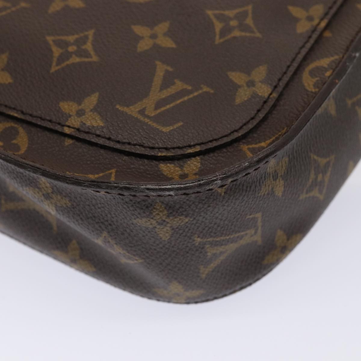 LOUIS VUITTON Monogram Saint Cloud GM Shoulder Bag M51242 LV Auth ep5070