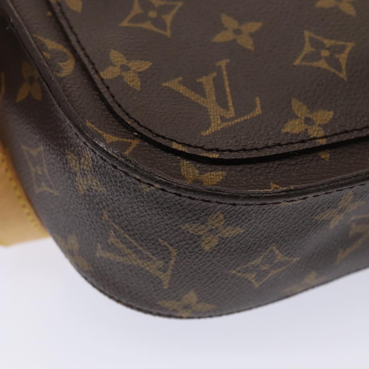 LOUIS VUITTON Monogram Saint Cloud GM Shoulder Bag M51242 LV Auth ep5070