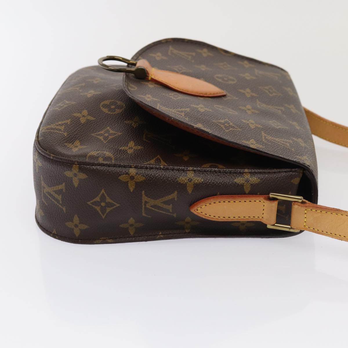 LOUIS VUITTON Monogram Saint Cloud GM Shoulder Bag M51242 LV Auth ep5070