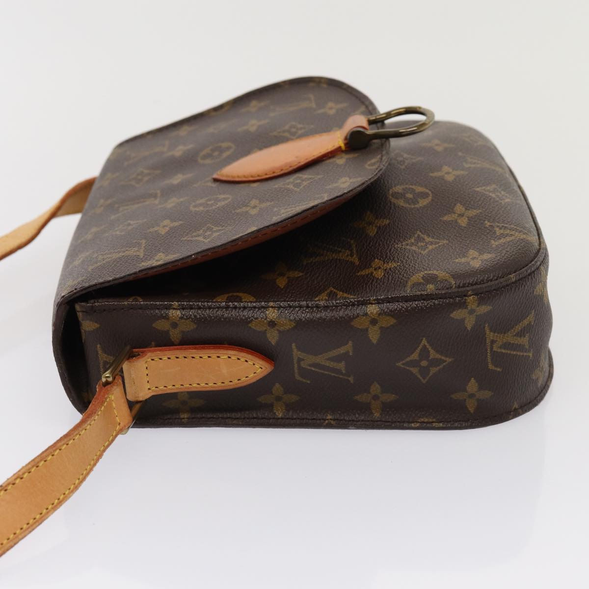 LOUIS VUITTON Monogram Saint Cloud GM Shoulder Bag M51242 LV Auth ep5070