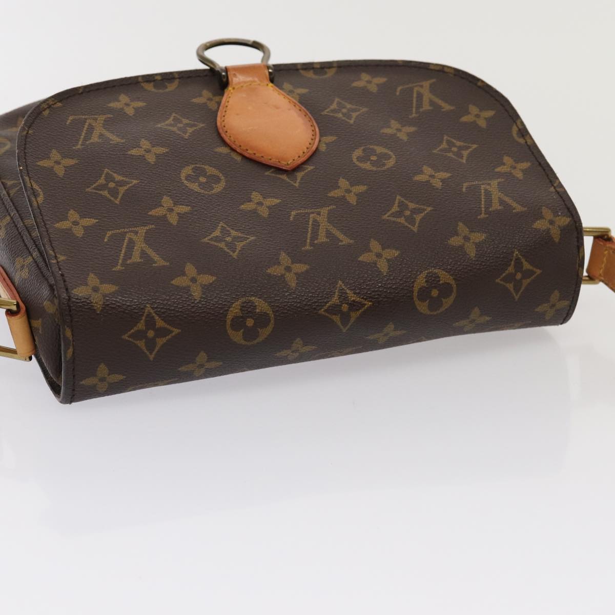 LOUIS VUITTON Monogram Saint Cloud GM Shoulder Bag M51242 LV Auth ep5070