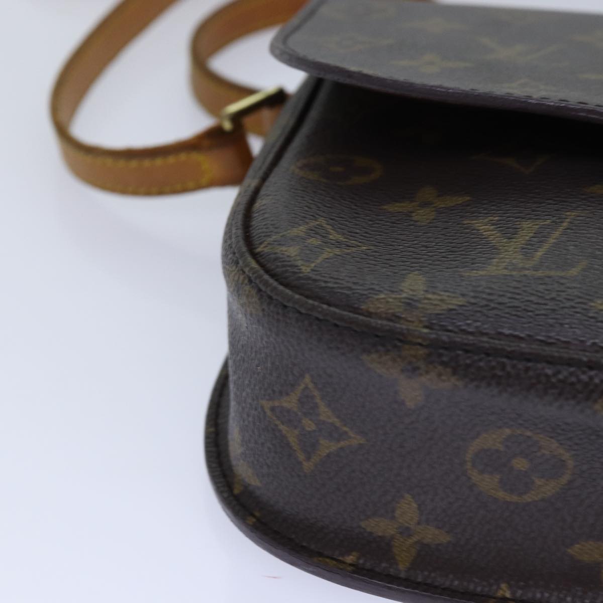 LOUIS VUITTON Monogram Saint Cloud MM Shoulder Bag M51243 LV Auth ep5071