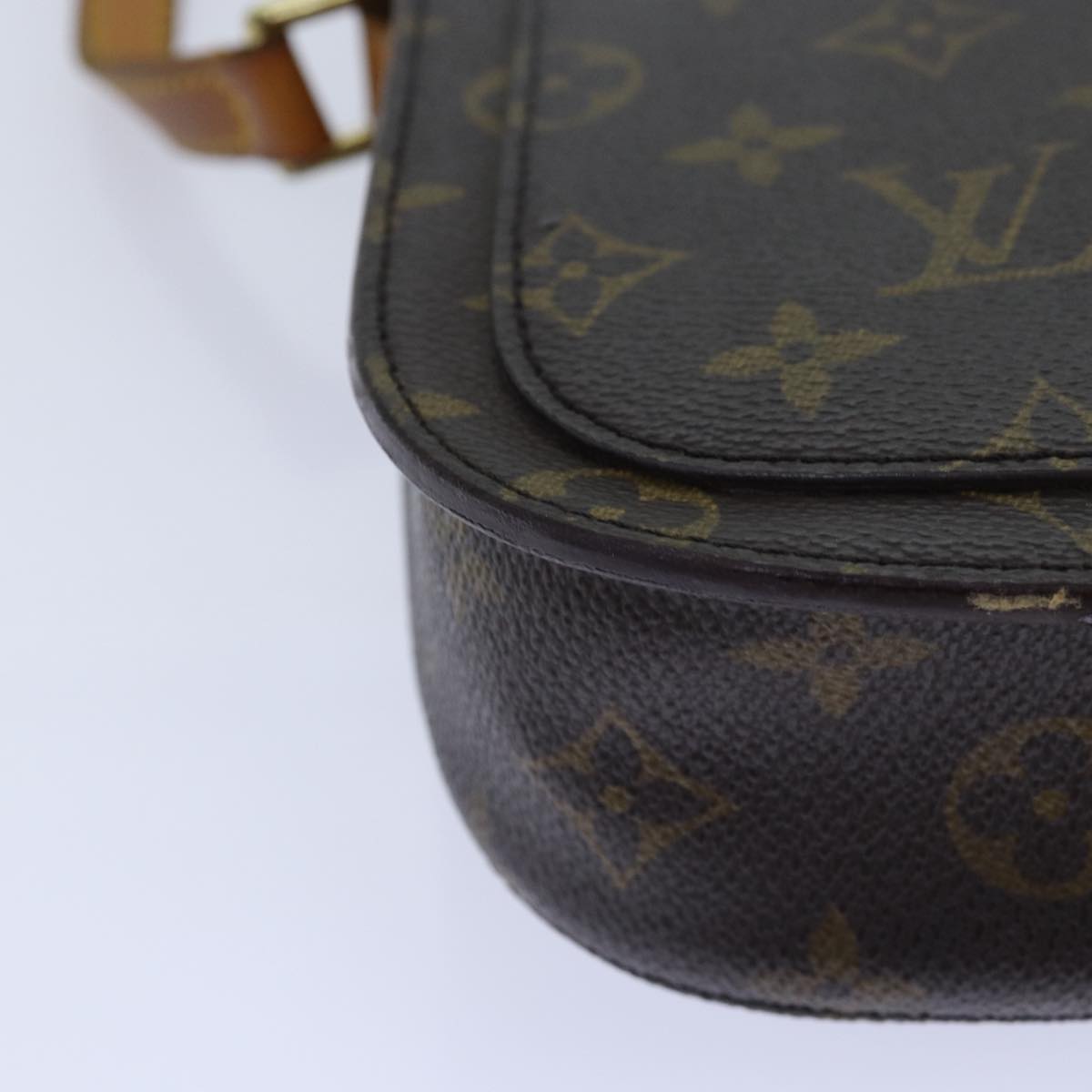 LOUIS VUITTON Monogram Saint Cloud MM Shoulder Bag M51243 LV Auth ep5071