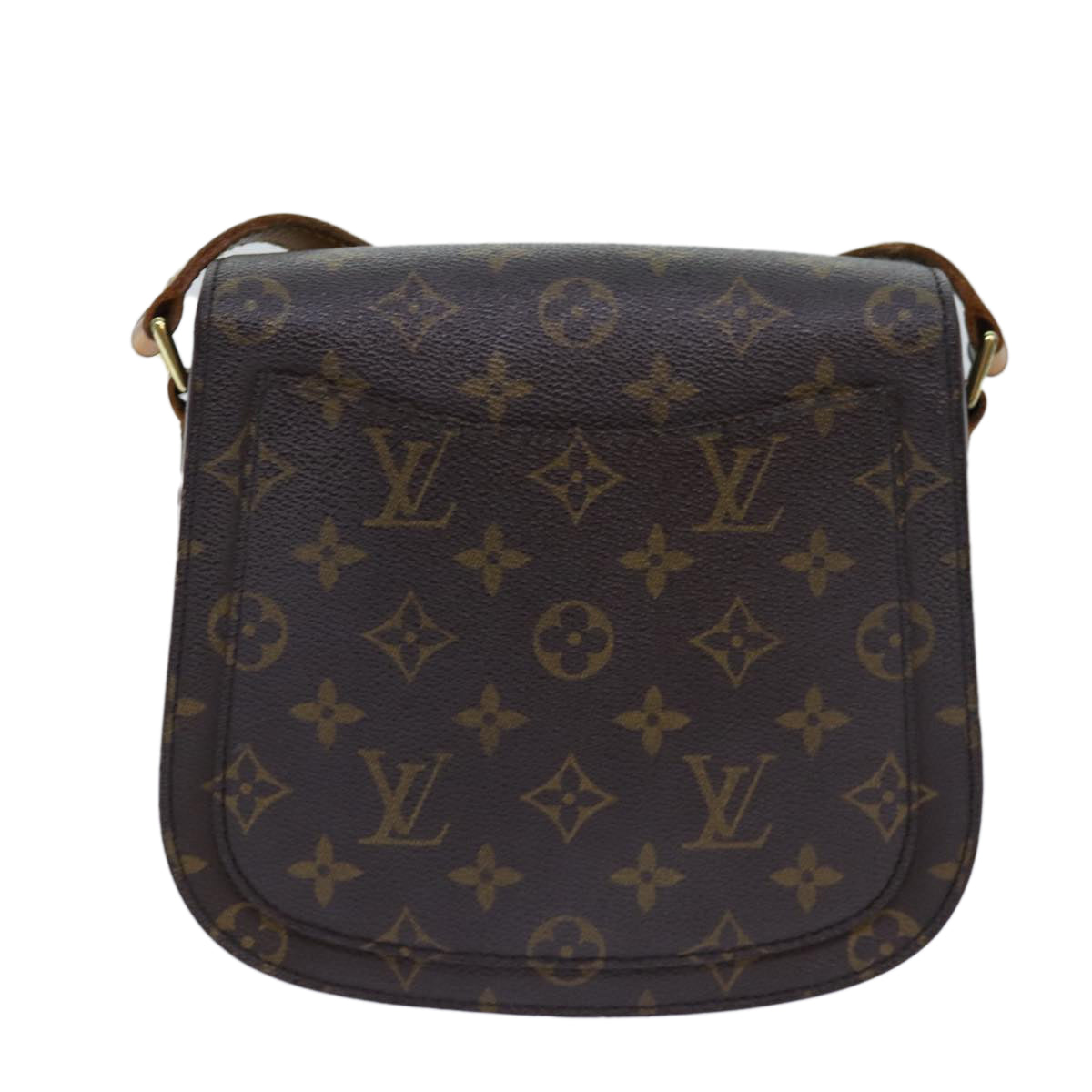 LOUIS VUITTON Monogram Saint Cloud MM Shoulder Bag M51243 LV Auth ep5071