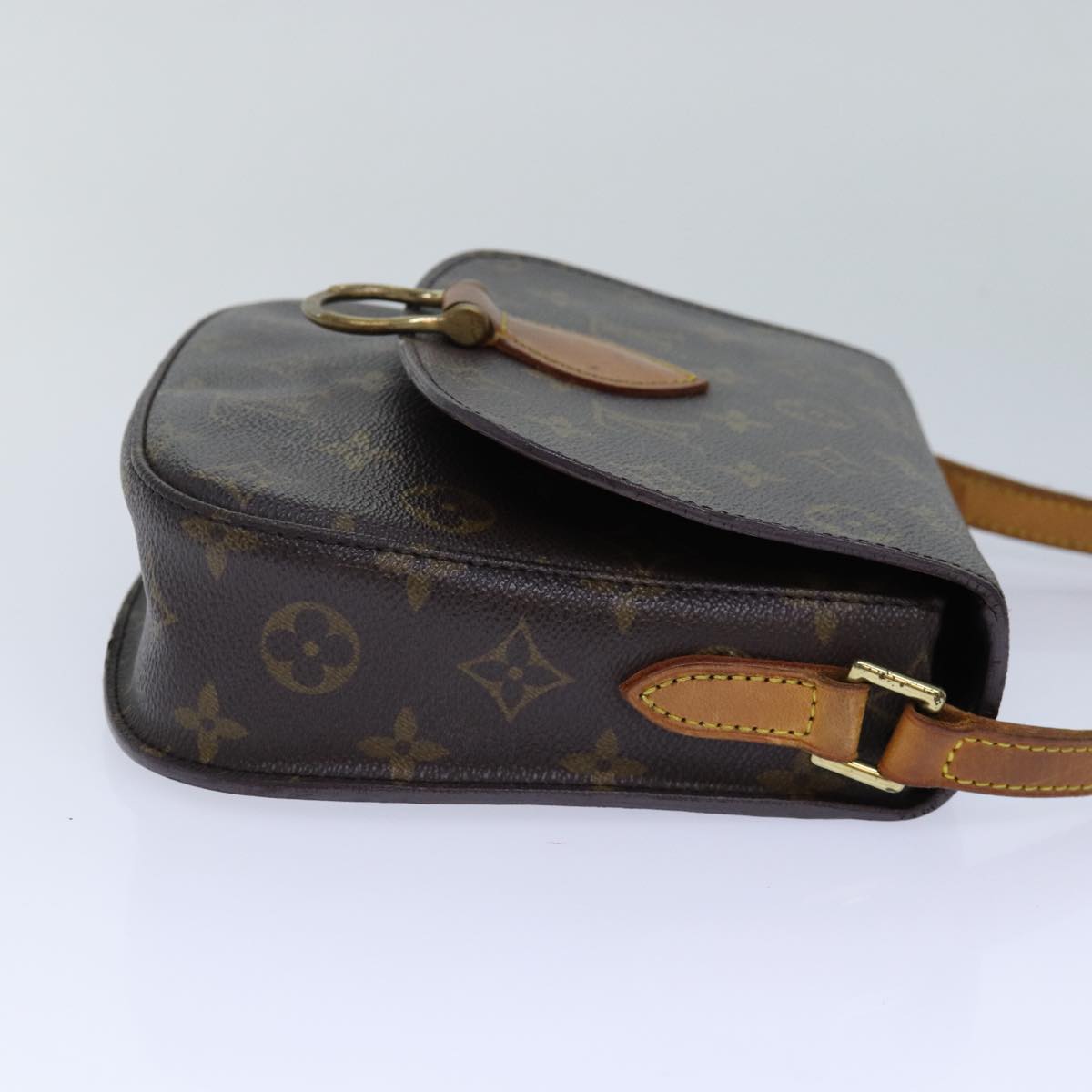 LOUIS VUITTON Monogram Saint Cloud MM Shoulder Bag M51243 LV Auth ep5071