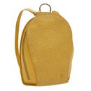 LOUIS VUITTON Epi Mabillon Backpack Yellow M52239 LV Auth ep5092-1