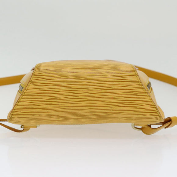 LOUIS VUITTON Epi Mabillon Backpack Yellow M52239 LV Auth ep5092
