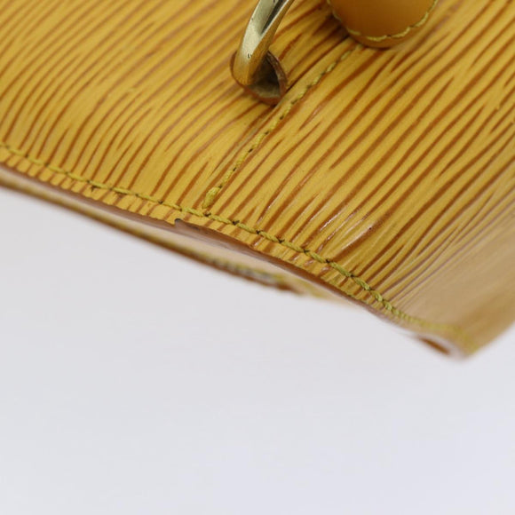 LOUIS VUITTON Epi Mabillon Backpack Yellow M52239 LV Auth ep5092