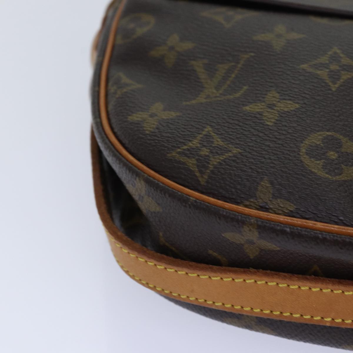 LOUIS VUITTON Monogram Jeune Fille MM Shoulder Bag M51226 LV Auth ep5112