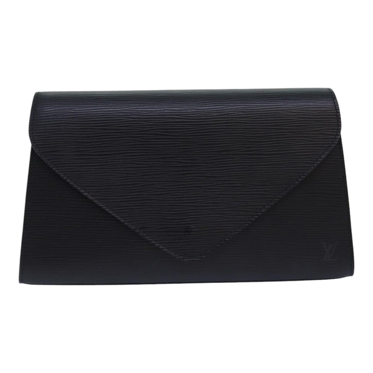 LOUIS VUITTON Epi Art Deco Clutch Bag Black M52632 LV Auth ep5138