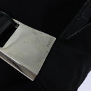 GUCCI Shoulder Bag Nylon Black Silver 012 2122 0161 8 Auth ep5178-10