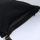 GUCCI Shoulder Bag Nylon Black Silver 012 2122 0161 8 Auth ep5178-6