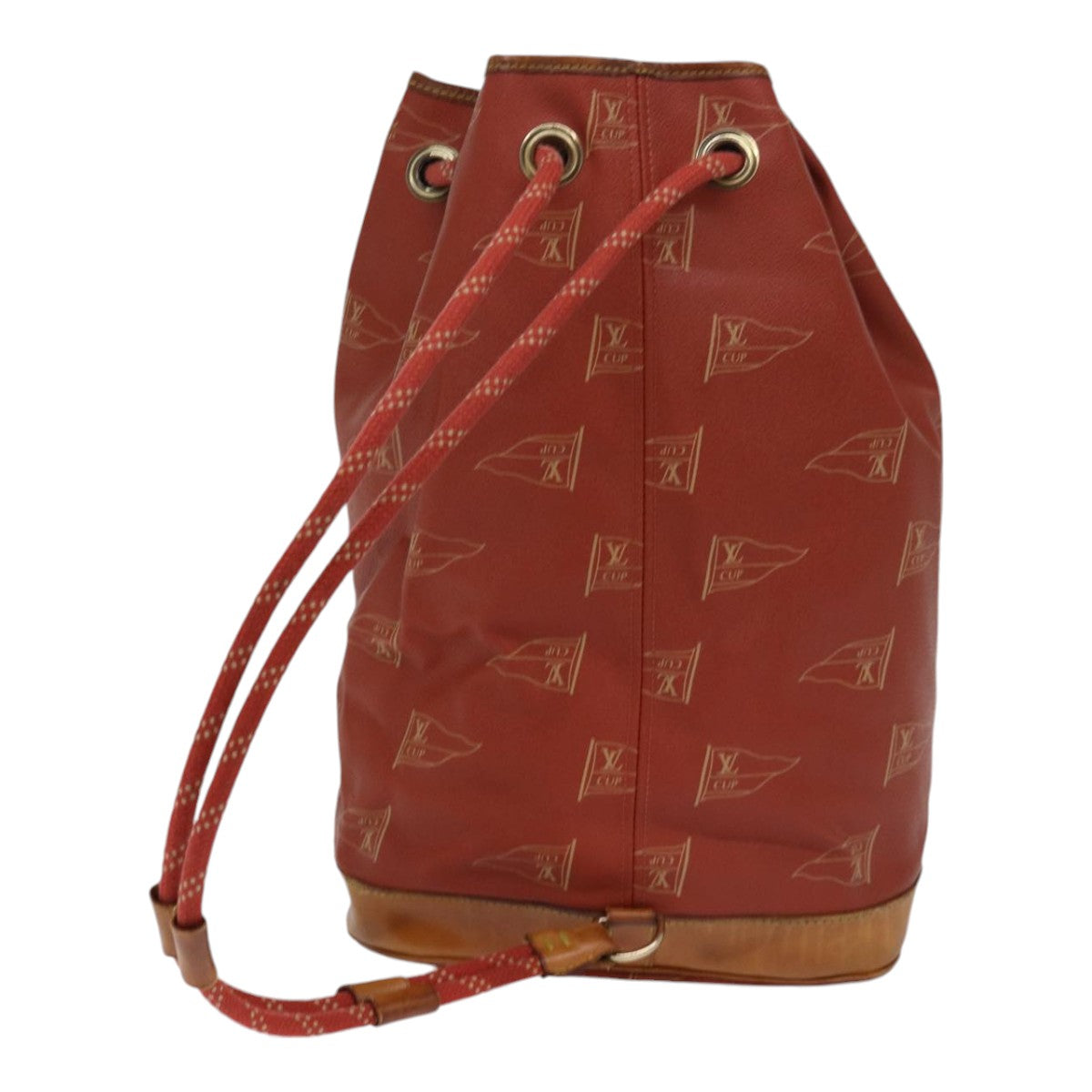 LOUIS VUITTON LV CUP Saint Tropez Shoulder Bag Red M80026 LV Auth ep5202 - 0