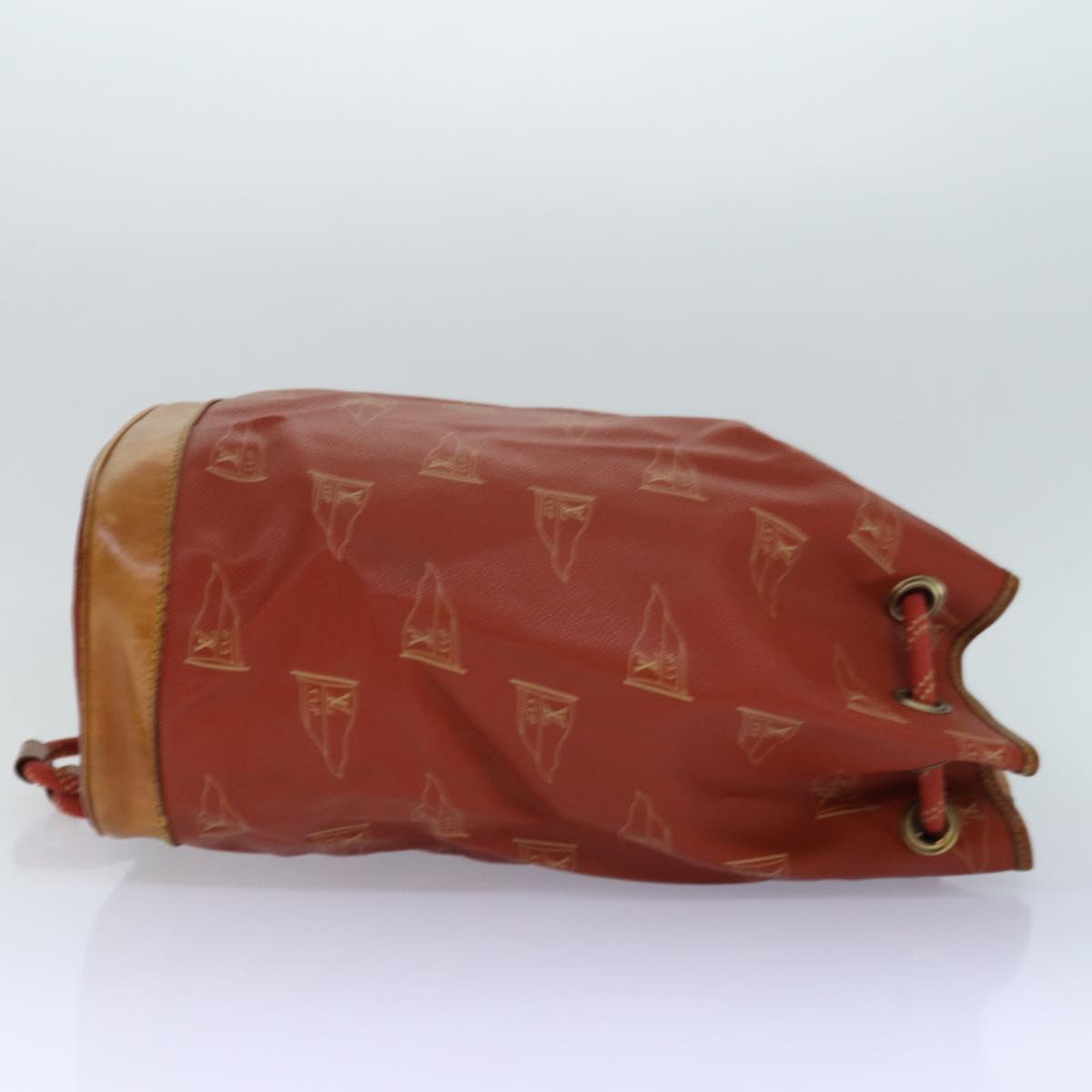 LOUIS VUITTON LV CUP Saint Tropez Shoulder Bag Red M80026 LV Auth ep5202