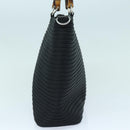 GUCCI Bamboo Hand Bag Canvas 2way Black Gold 000 1998 0540 Auth ep5246-4