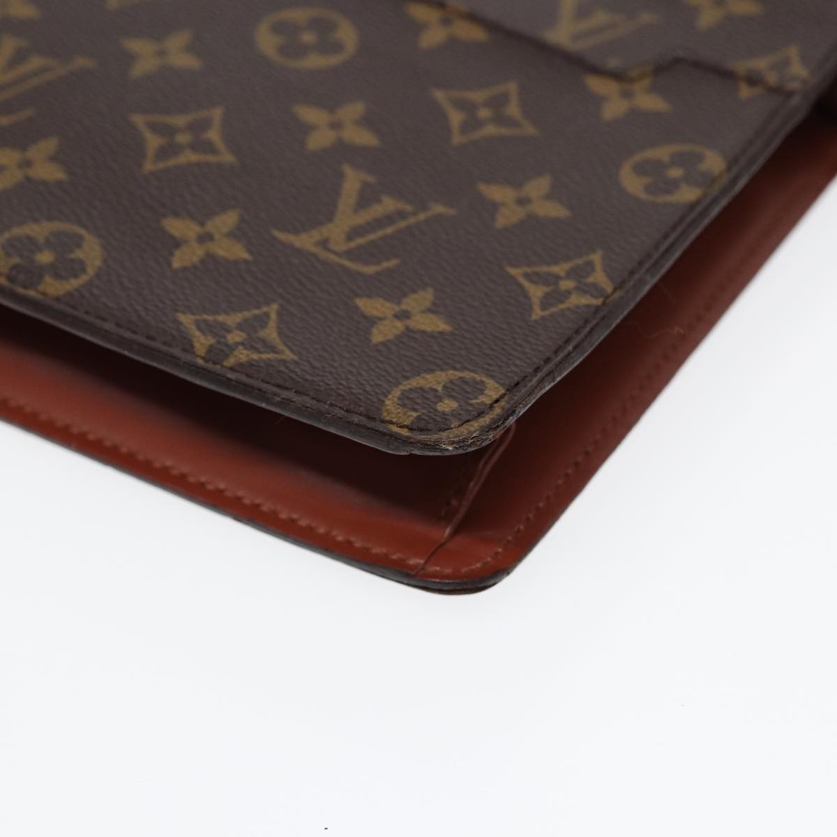 LOUIS VUITTON Monogram Pochette Homme Clutch Bag M51795 LV Auth ep5250