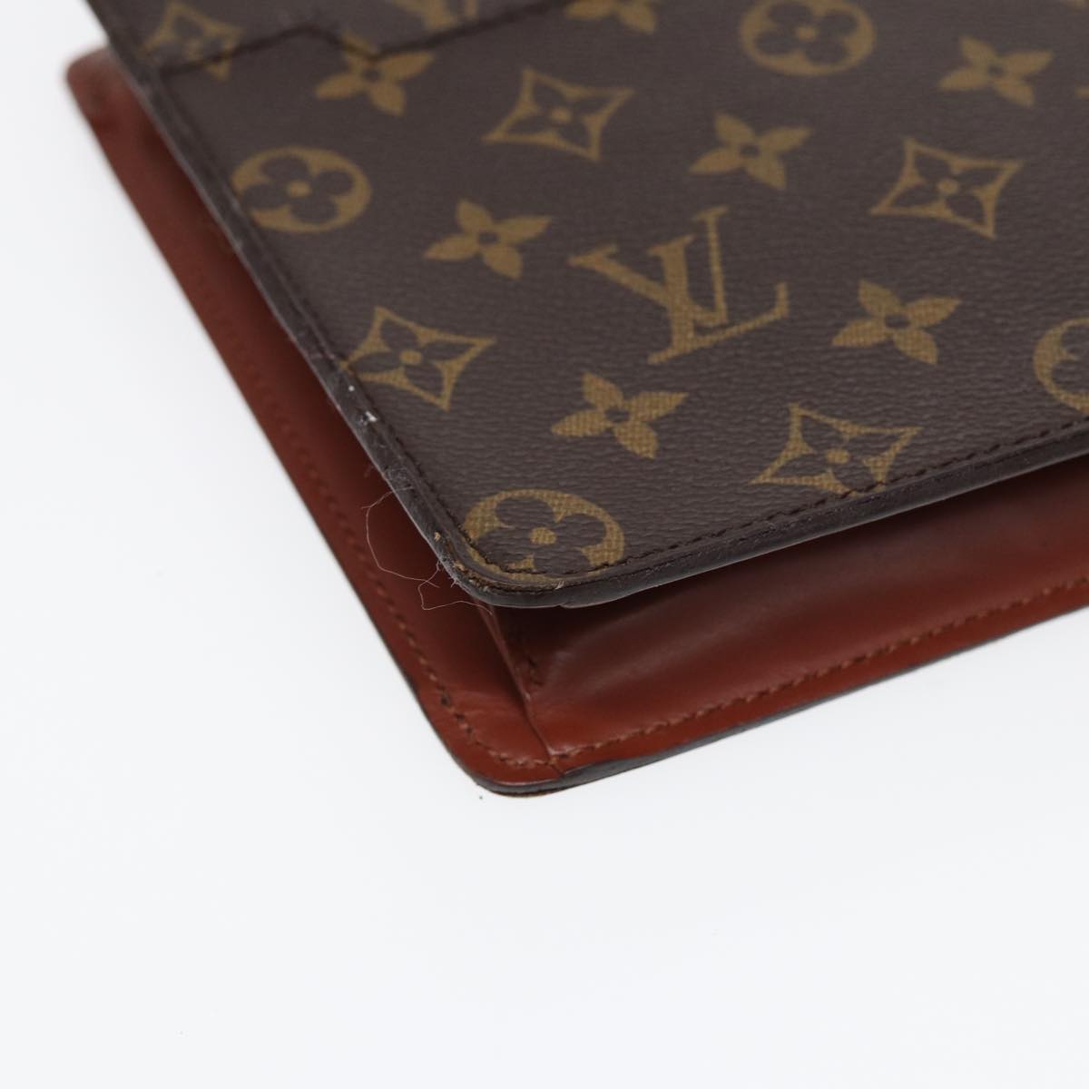 LOUIS VUITTON Monogram Pochette Homme Clutch Bag M51795 LV Auth ep5250