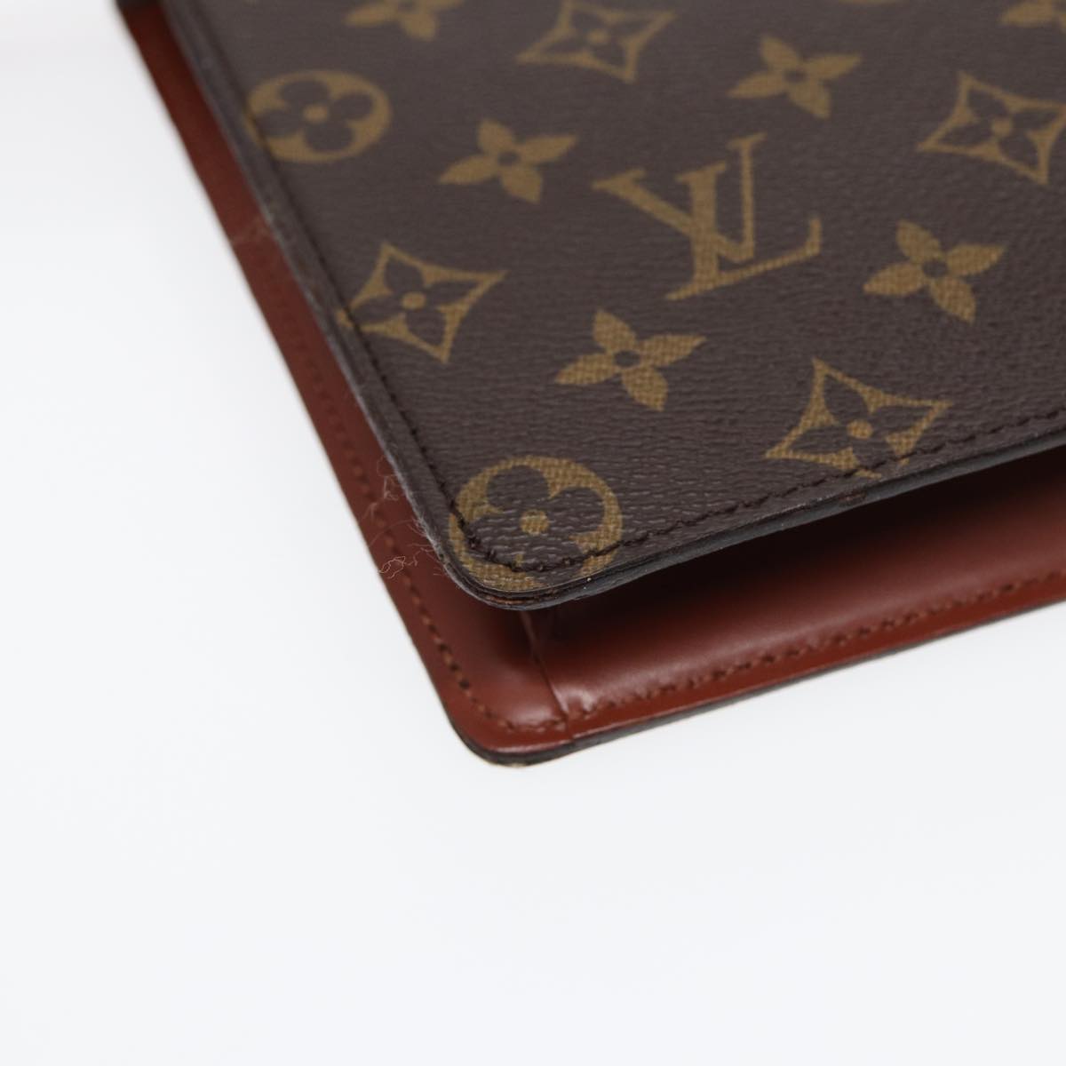 LOUIS VUITTON Monogram Pochette Homme Clutch Bag M51795 LV Auth ep5250