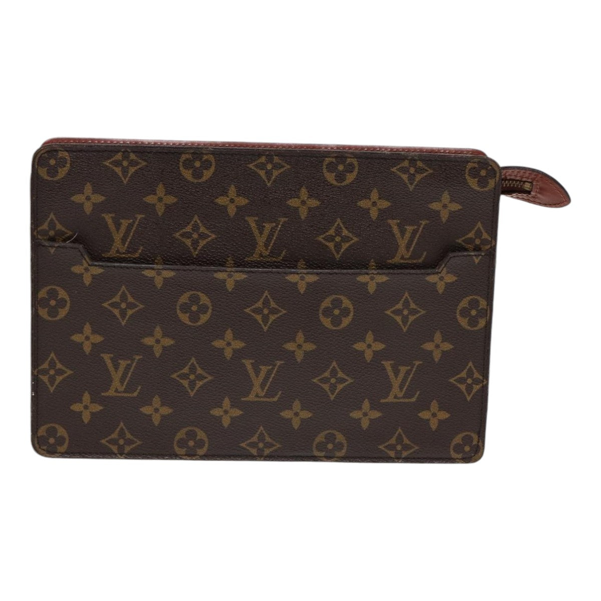 LOUIS VUITTON Monogram Pochette Homme Clutch Bag M51795 LV Auth ep5250