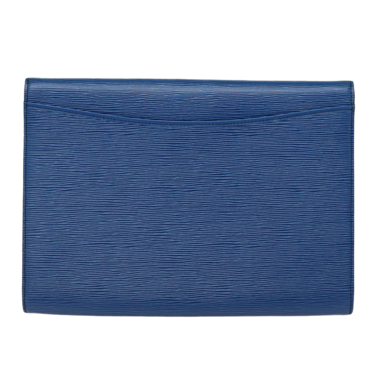 LOUIS VUITTON Epi Pochette Amberop Clutch Bag Blue M52585 LV Auth ep5254 - 0