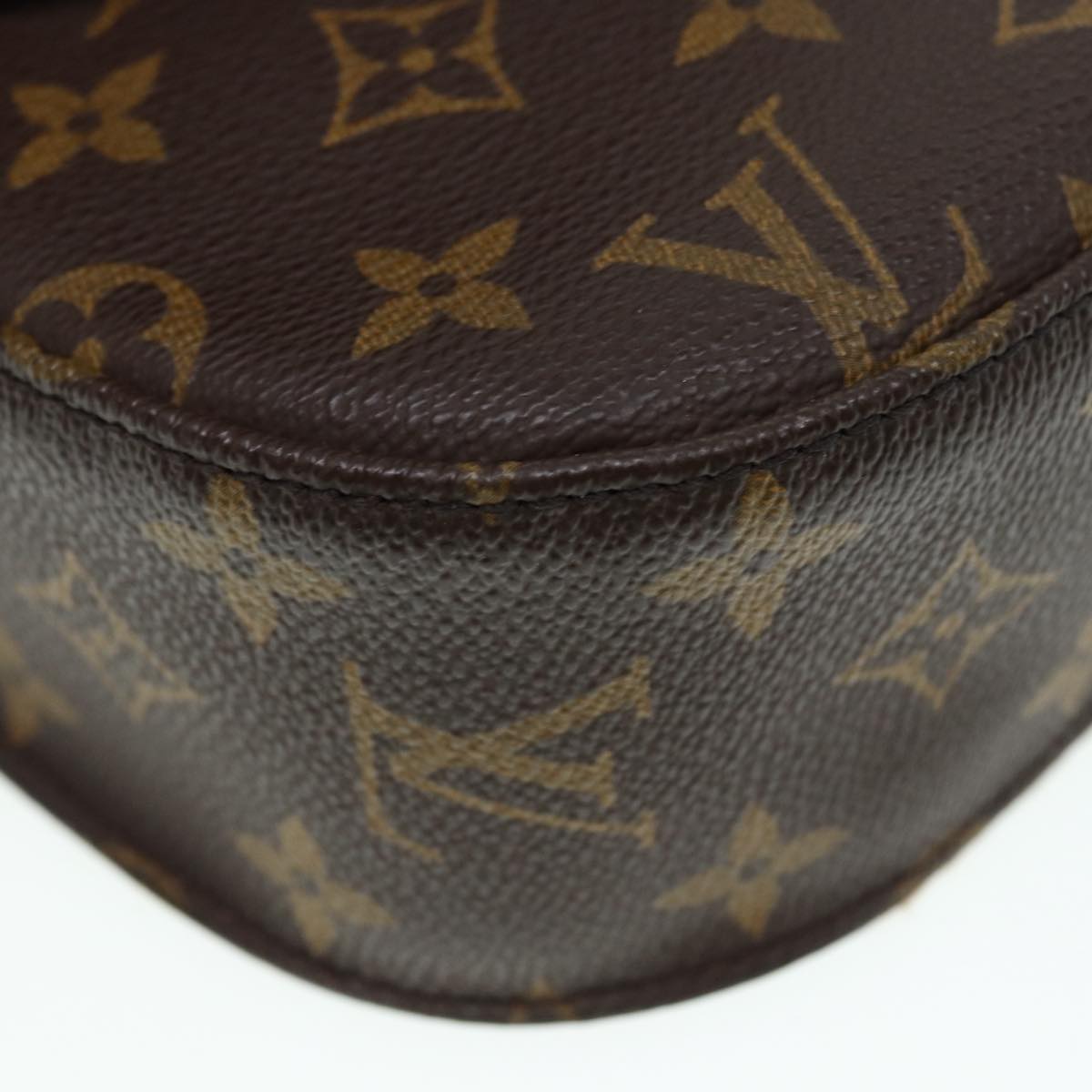 LOUIS VUITTON Monogram Saint Cloud GM Shoulder Bag M51242 LV Auth ep5259