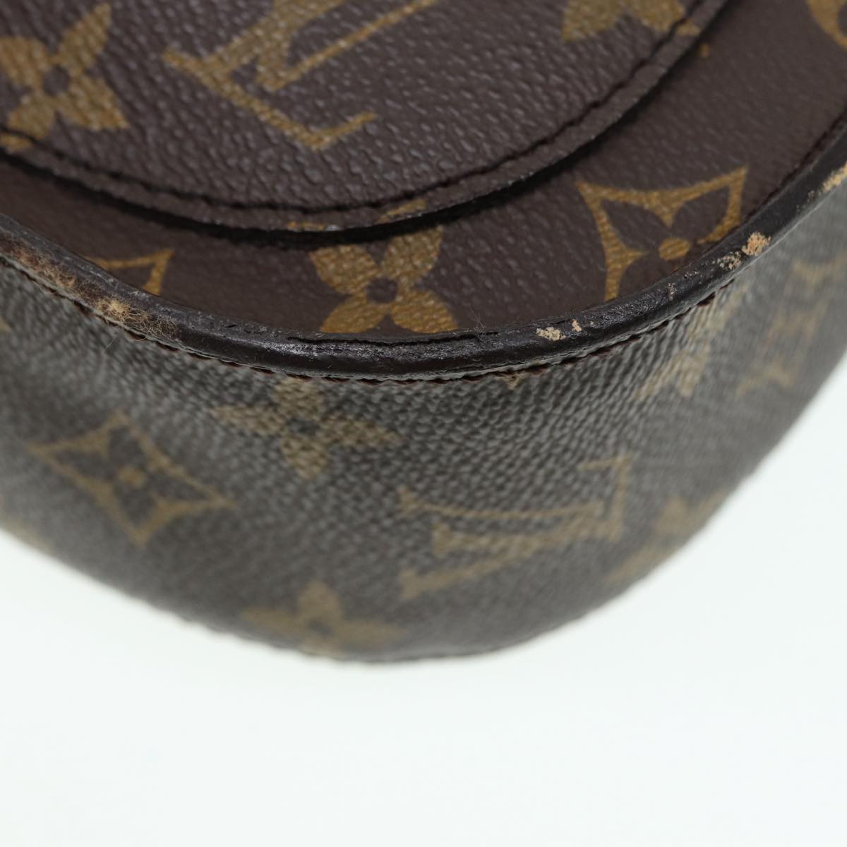 LOUIS VUITTON Monogram Saint Cloud GM Shoulder Bag M51242 LV Auth ep5259