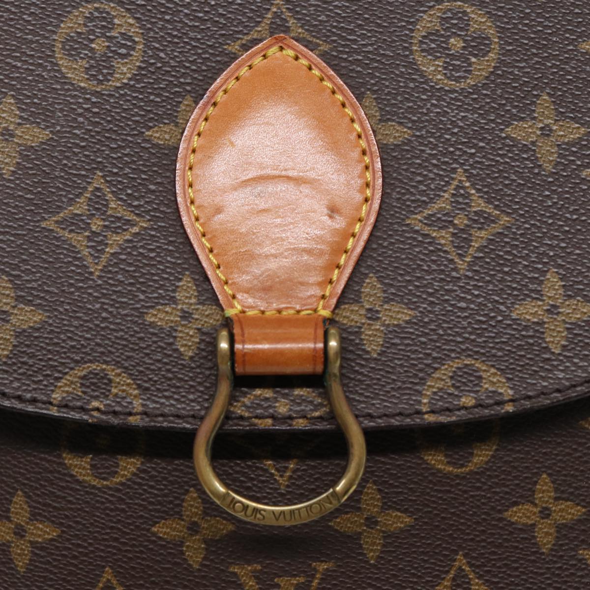 LOUIS VUITTON Monogram Saint Cloud GM Shoulder Bag M51242 LV Auth ep5259