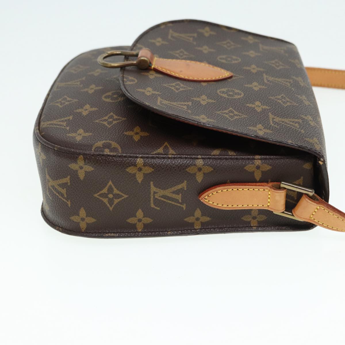 LOUIS VUITTON Monogram Saint Cloud GM Shoulder Bag M51242 LV Auth ep5259