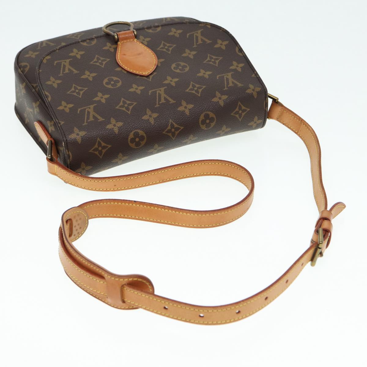 LOUIS VUITTON Monogram Saint Cloud GM Shoulder Bag M51242 LV Auth ep5259