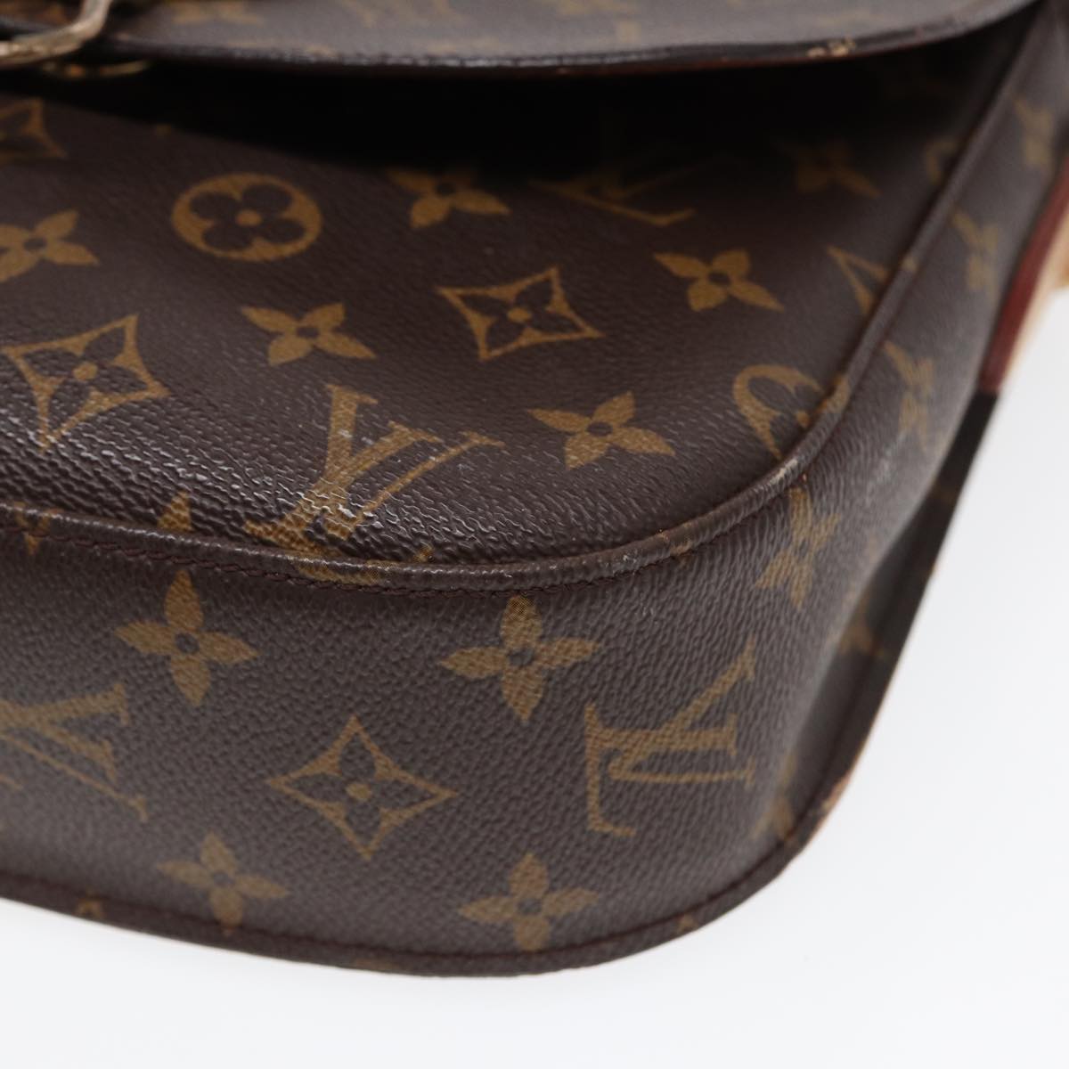 LOUIS VUITTON Monogram Saint Cloud GM Shoulder Bag M51242 LV Auth ep5260